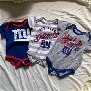 New York giants onesies